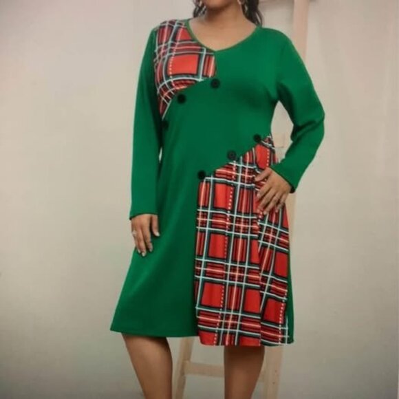 Ladies Size 2X design  dress - Picture 5 of 10